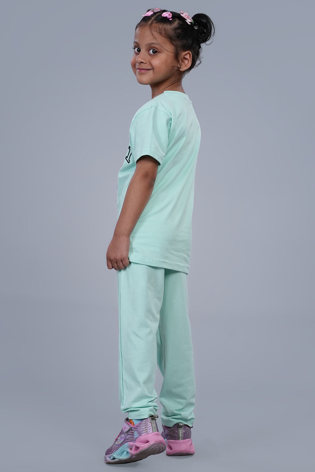 Kuromi Character pant and top Co-ord set for girls