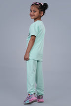 Kuromi Character pant and top Co-ord set for girls