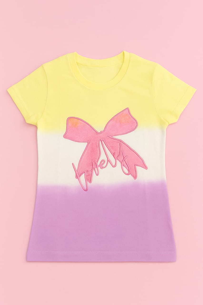 Tee and lower pant set for girls