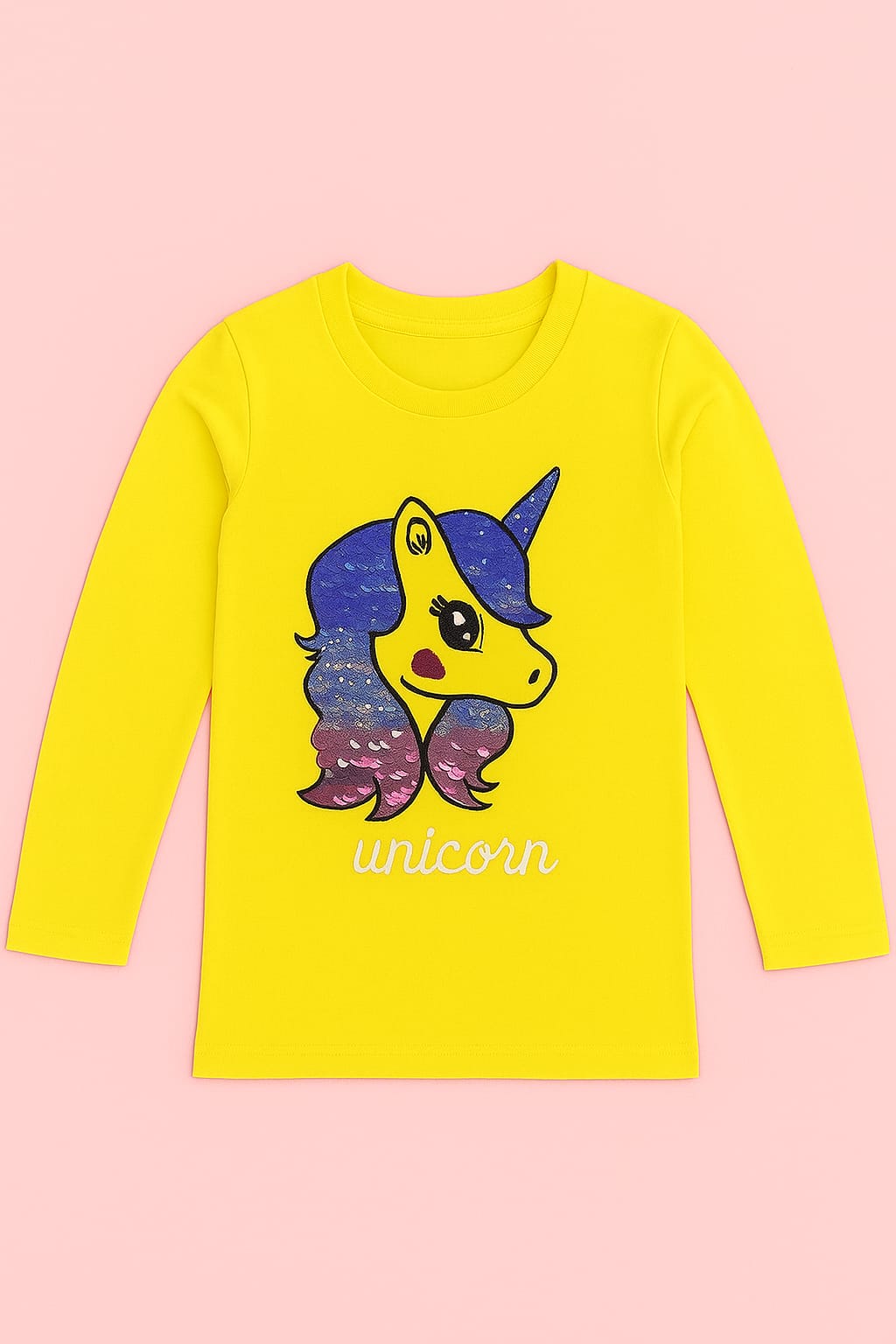 Full sleeves unicorn Top and lower pant Co-ord set for girls